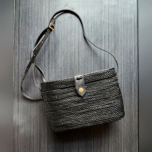Poppy + Sage Luna Rattan Crossbody